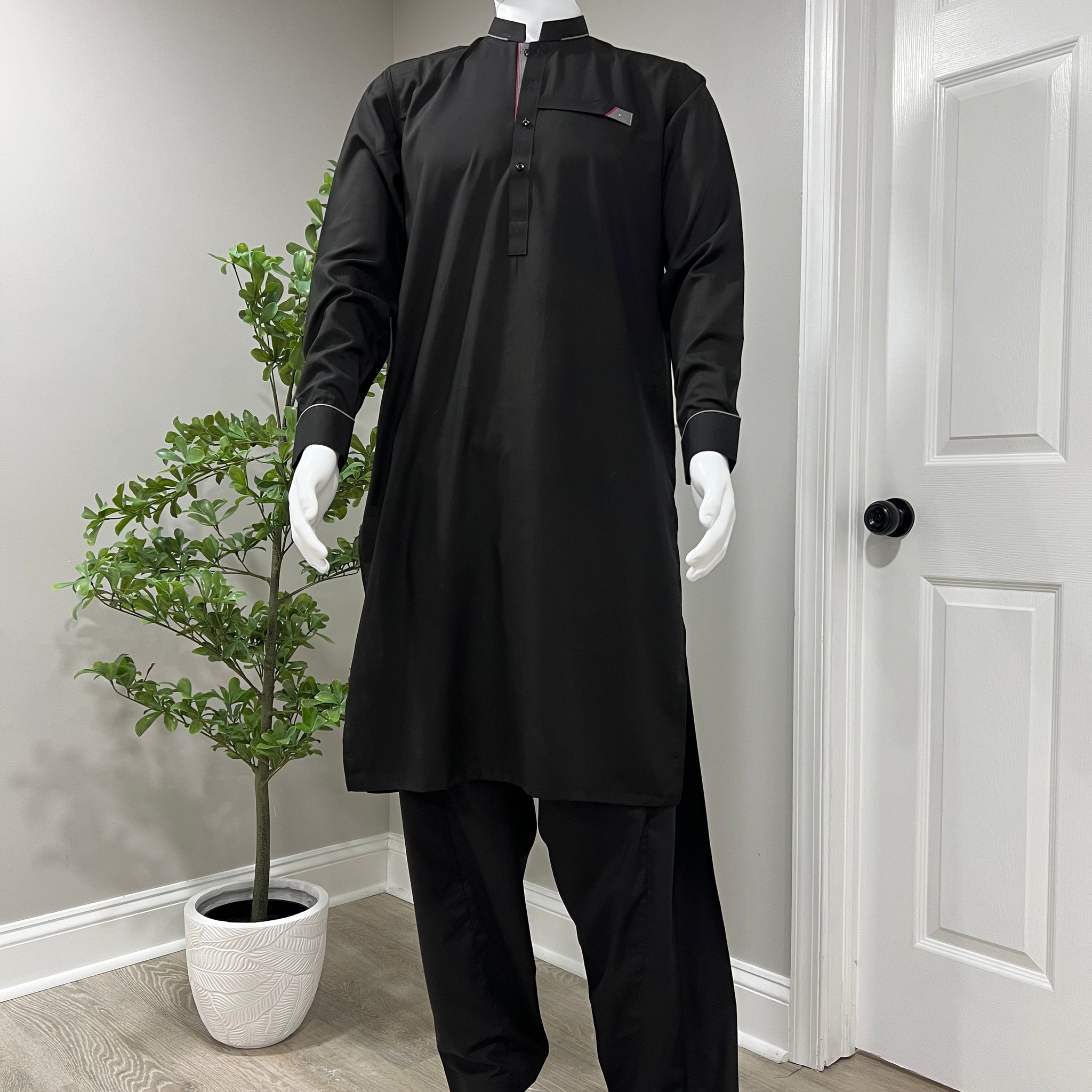 Baariq Metal Black Suits