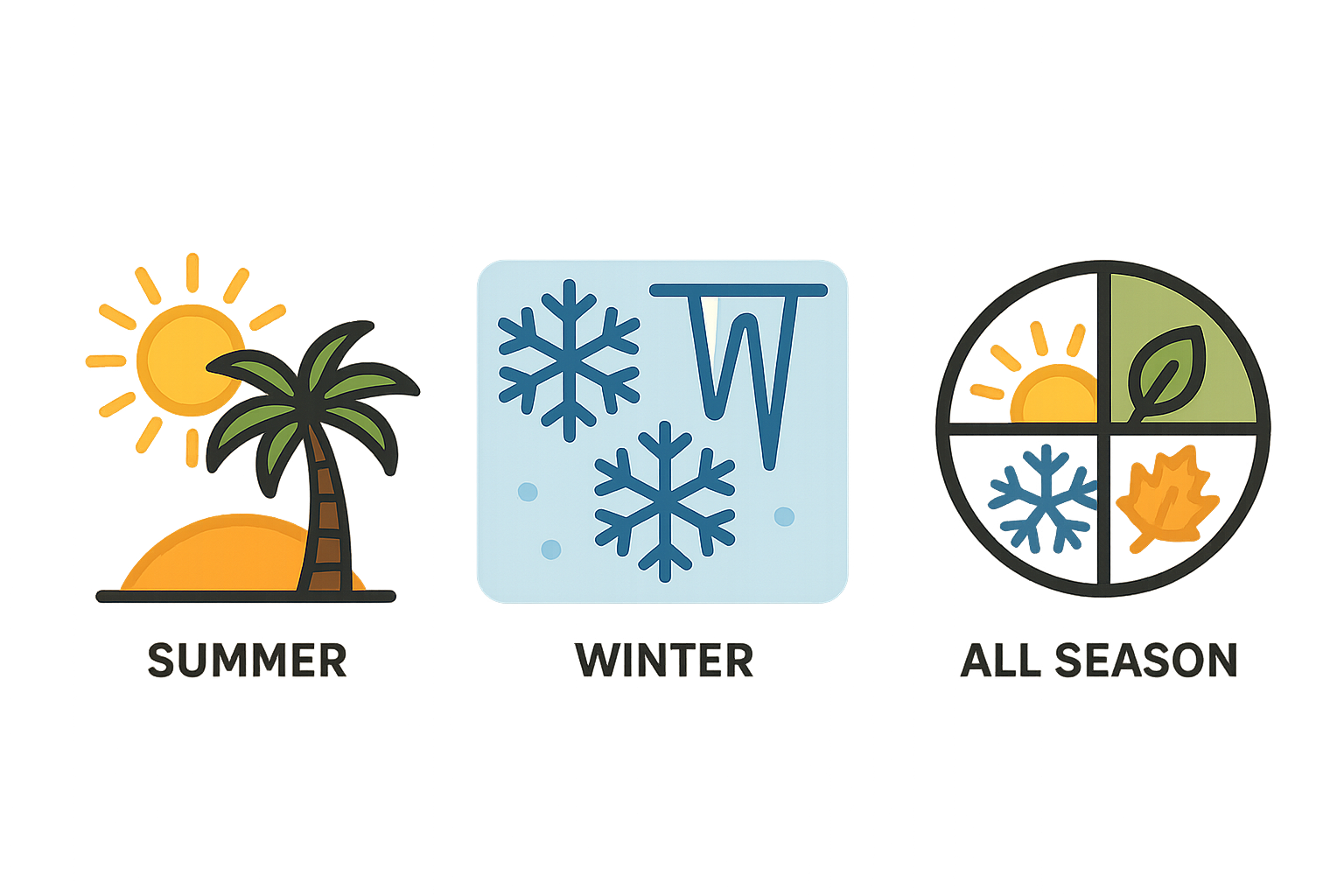  Season: Summer / Winter / All Season icon